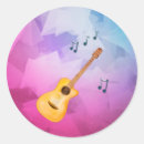 Search for folk music stickers Guitar