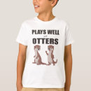 Search for otter kids tshirts Zoo