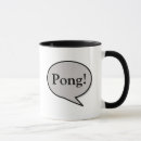 Search for table tennis mugs Pong