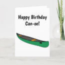 Search for canoe birthday cards Kayaking