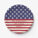 Search for 4th of july paper plates United states flag