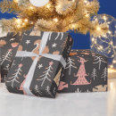 Search for christmas trees wrapping paper Reindeer