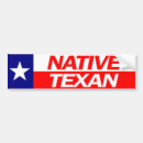 Search for native bumper stickers Texan