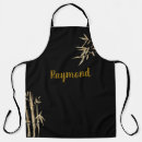 Search for bamboo aprons Black