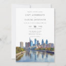 Search for philadelphia wedding invitations Watercolor