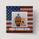 Search for slogan square badges Usa flag