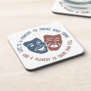 Search for comedy coasters Masks