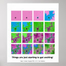 Search for excitement posters Blue