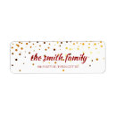 Search for polka dot wedding return address labels Trendy