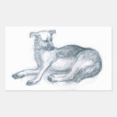 Search for dog drawing stickers Black