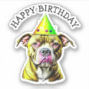 Search for watercolor dog stickers Birthday