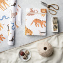 Search for wild animals wrapping paper Jungle