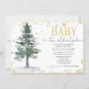 Search for christmas tree baby shower invitations Baby it's cold outside