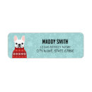 Search for french bulldogs return address labels Blue