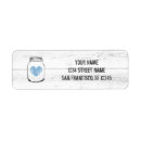 Search for oak return address labels Blue