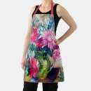 Search for floral painting aprons Pink