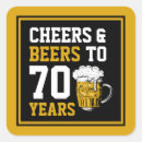 Search for 70 years stickers 70th birthday party celebration