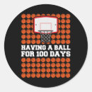 Search for high school student stickers 100 days party