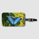Search for butterfly luggage tags Blue