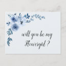 Search for flower girl proposal Dusty blue