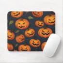 Search for pumpkin faces mousepads Trick or treat