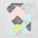Search for abstract design postcards Marble