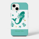 Search for mermaids iphone cases Blue