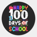 Search for 100th day school stickers 100 days of school