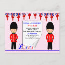 Search for british flag invitations Red white blue