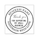 Search for thank you business stamps Rustic