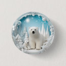 Search for winter white badges Polar bear