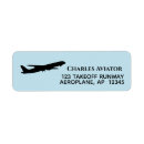 Search for flight return address labels Travel