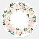 Search for watercolor peony stickers Pink