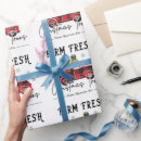 Search for christmas tree farm wrapping paper Xmas