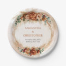 Search for burnt orange plates Pampas grass