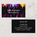 Search for dee jay business cards Cool