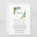 Search for beach wedding announcement cards Tropical