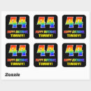 Search for 44 stickers 44th birthday