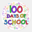 Search for 100 days of school stickers Education