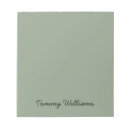 Search for green notepads Simple