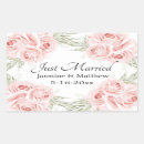 Search for pink rose wedding stickers Spring summer fall winter