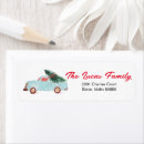 Search for trucking return address labels Christmas tree