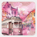 Search for retro floral design stickers Vintage