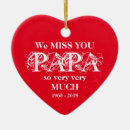 Search for in memory of dad christmas tree decorations Father