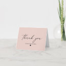 Search for pink rose thank you cards Modern