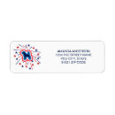 Search for fireworks return address labels Stars