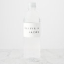Search for water bottle labels Simple