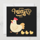 Search for chicken mothers day cards Chicks