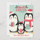 Search for penguin christmas cards Whimsical