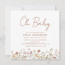 Search for budget baby shower invitations Boho chic